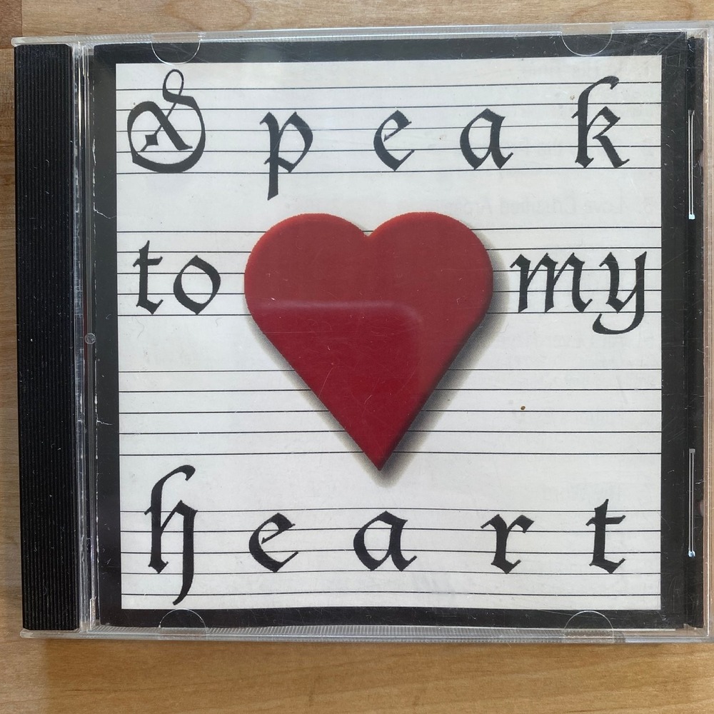 Speak To My Heart CD 2000 Inspirational Christian Benefit Album